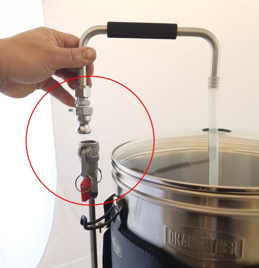 Grainfather Camlock-Umrüstsatz