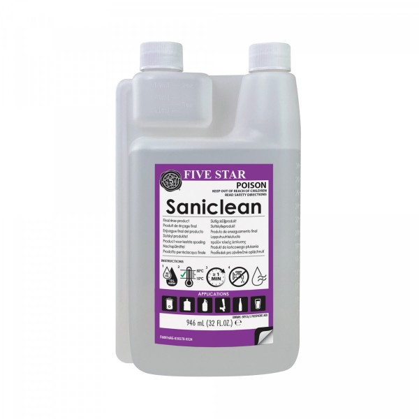 SaniClean Five Star DE-DK