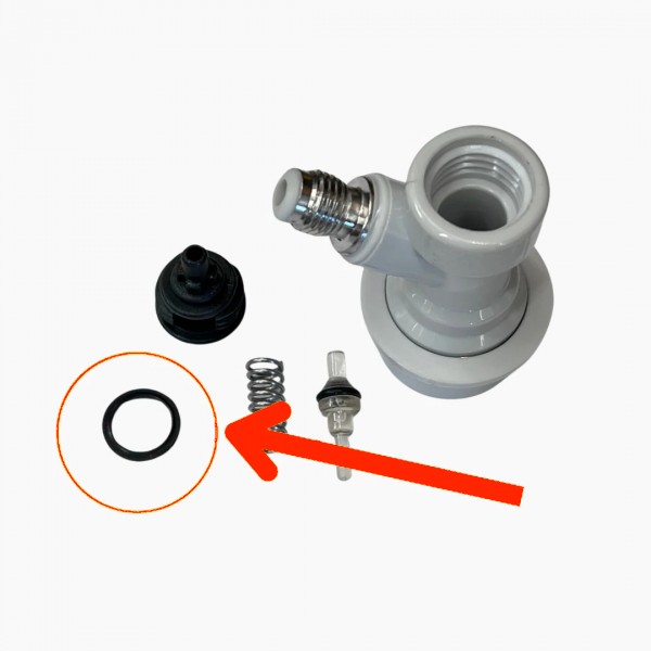 Innendichtung für NC Ball-lock Steckkupplung (Bier oder Gas)