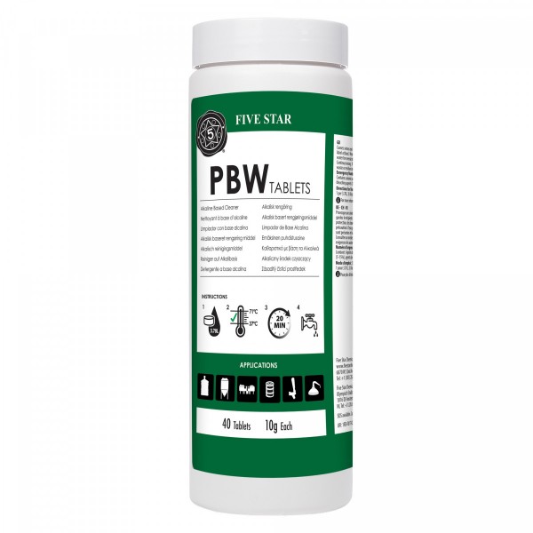 PBW Five Star Tabletten 40 x 10 g