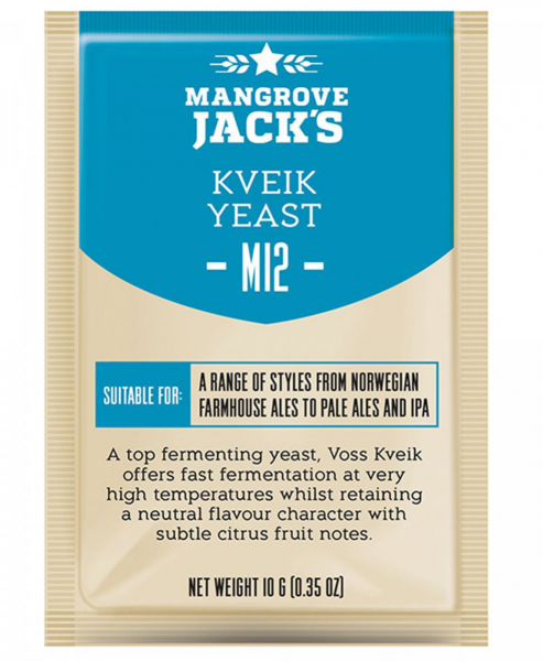 Mangrove Jack's M12 - Kveik 10 g Craft Series