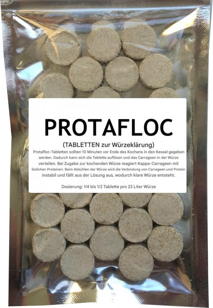 Protafloc / Whirlfloc - Klärmittel in Tablettenform
