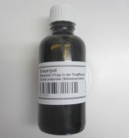30ml Jodtinktur für die 30ml Jodtinktur für die Bestimmung des Stärkegehaltes in abgekühlter Würze