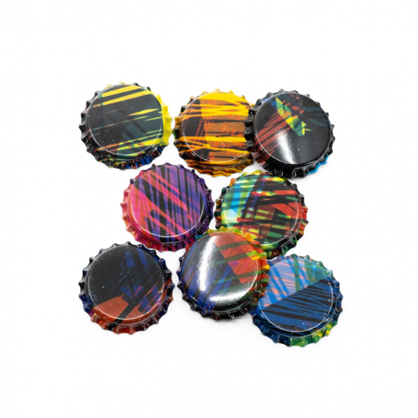 Kronenkorken 26 mm "Color Joy"