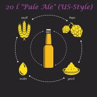 Malzpaket 20 l "Pale Malzpaket 20 l "Pale Ale" (US-Style) - Aktion DZB#3