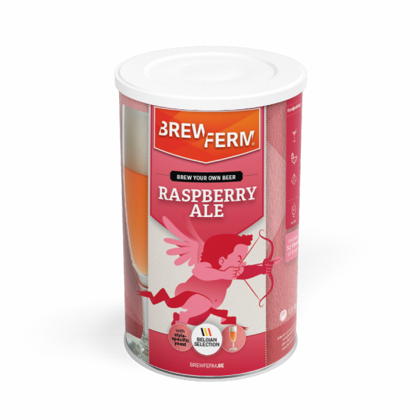 gehopftes flüssiges Malzextrakt Sorte Raspberry Ale