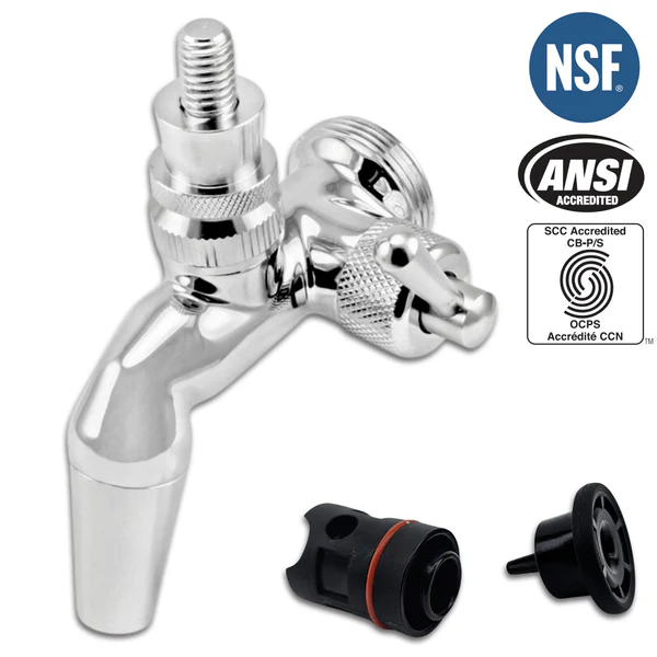 Nukatap Zapfhahn Edelstahl - flow control