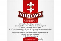 GOZDAWA Pure Ale Yeast 7 GOZDAWA Pure Ale Yeast 7 (PAY7)- obergärige Trockenhefe 10 g
