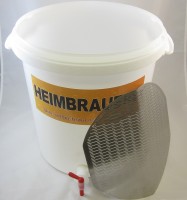 30 L Läuterbottich / 30 L Läuterbottich / Läutereimer mit MattMill Läuterblech + Zapfhahn