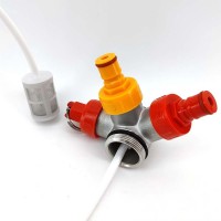 Flacher Edelstahl Flacher Edelstahl Zapfkopf für NukaTap und Mini-Kegs