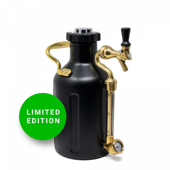 GrowlerWerks uKeg™ 64 Edelstahl - 1,9 l oder 128 Edelstahl - 3,8 l