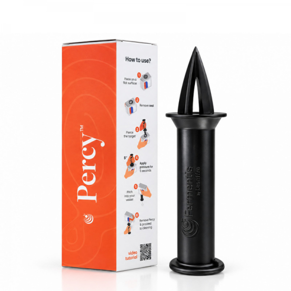 PERCY – Anstechgerät für Hefebeutel