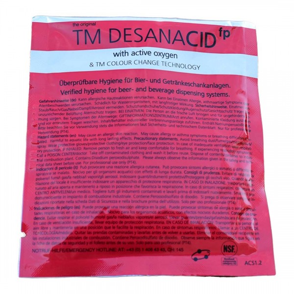 TM DESANA MAX - Schankanlagenhygiene