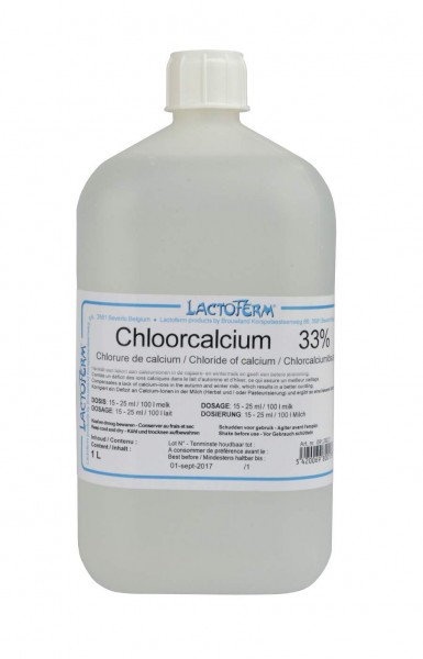 Calciumchloridlösung 33% - 1 Liter (Kalziumchlorid) Brausalz