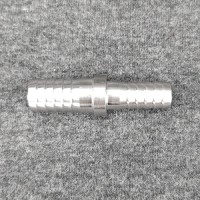 Doppelschlauchtülle / Doppelschlauchtülle / gerader Schlauchverbinder aus Edelstahl