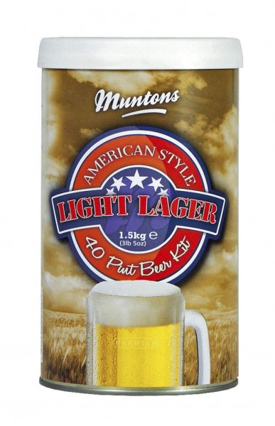 Bierkit MUNTONS Amerikanisches Light Lagerbier