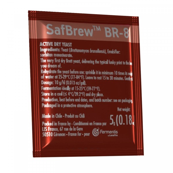 Fermentis 5g SafBrew BR-8 - Brettanomyces Bierhefe