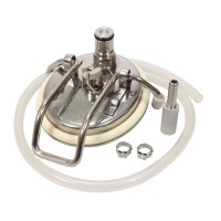 Cornelius-Deckel mit Cornelius-Deckel mit Diffusionsstein für NC-Kegs