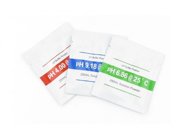 Pufferpulver für pH-Messgeräte (4.00 /6.86 /9.18)