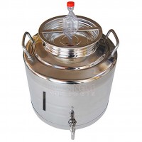 30 Liter Gärkanne aus 30 Liter Gärkanne aus Edelstahl