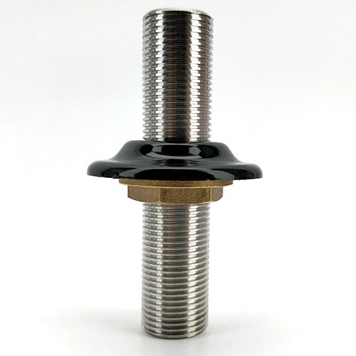 Schankhahn Zapfhahn 5/8" Gewindestutzen in 100mm mit Befestigungsmutter