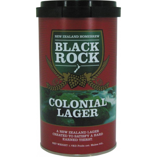Bierkit BLACK ROCK &quot;Colonial Lager&quot;