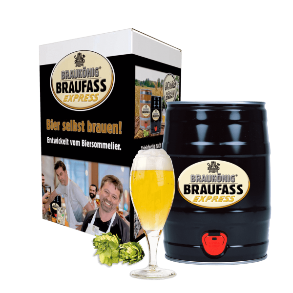 BRAUKÖNIG® Braufass Express -Black Edition
