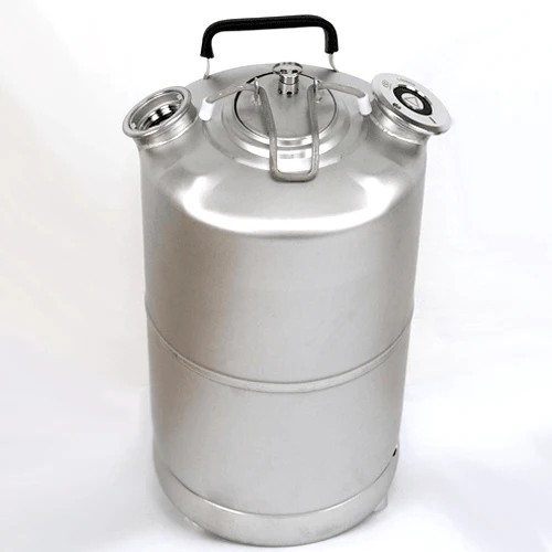 15L Edelstahl Reinigungsfass für Bierleitungen