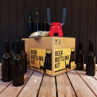 Bierbrauset Komplettausstattung Für Bis 23 Liter – Inkl. Gäreimer, Flaschen, Kronenkorken & Brauanleitung