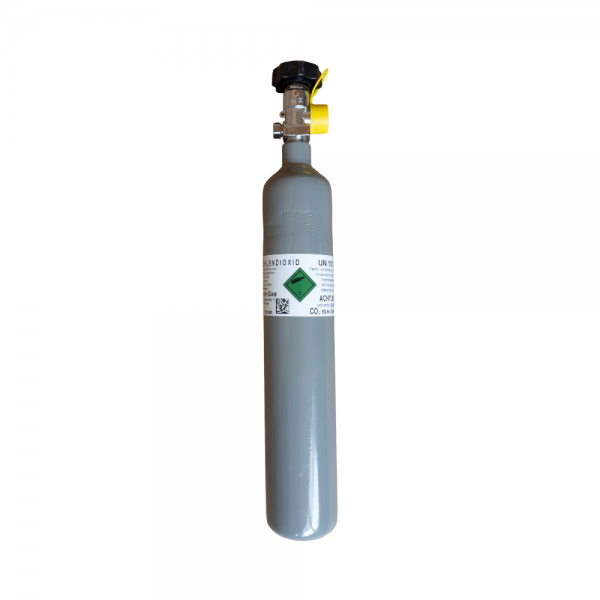 Kohlensäureflasche 0,5 - Füllmenge 0,5 kg